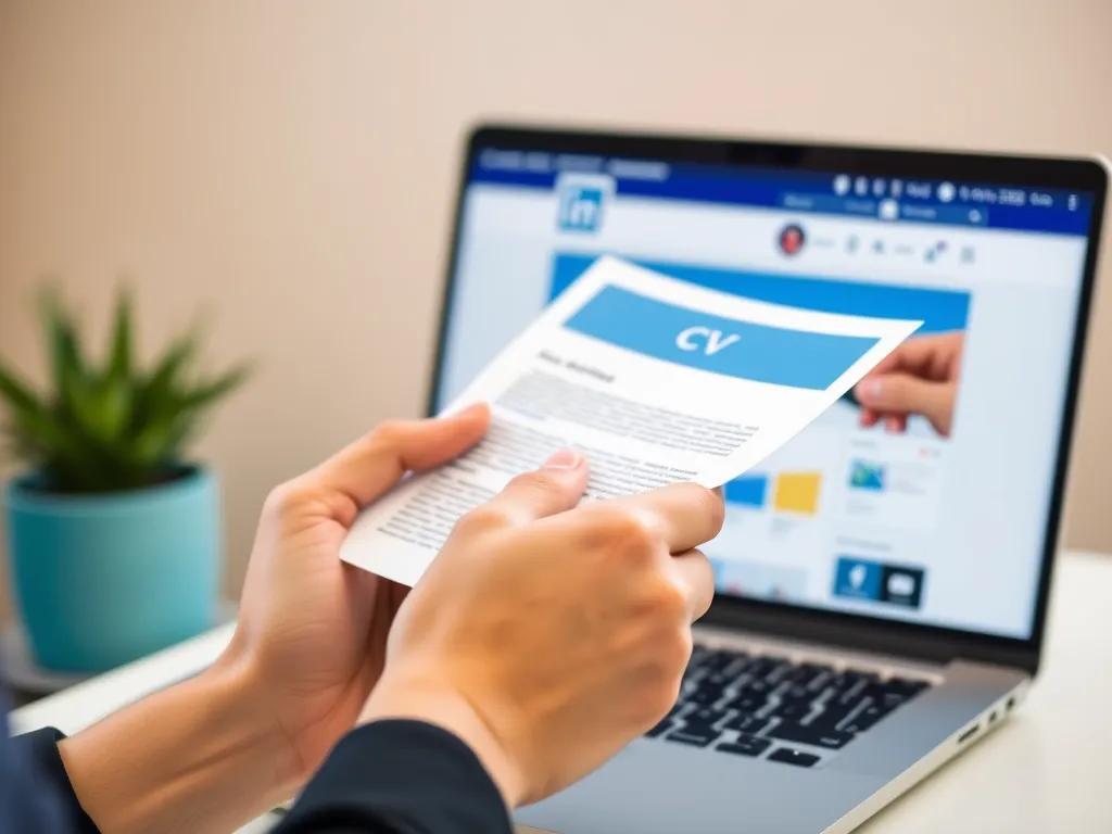 Jak dodać CV na LinkedIn?